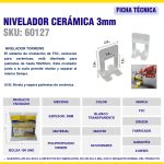 NIVELADOR PARA CERÁMICA 3MM