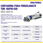 CORTADORA TOR RAPID 620